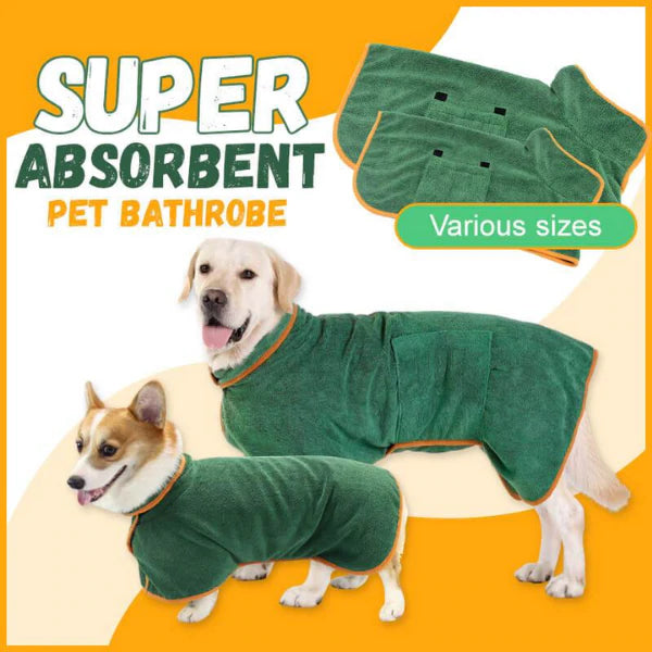 dog bathrobe