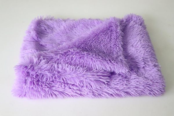 Dog Blankets - Long Plush Pet Dog Blankets Double Fluffy