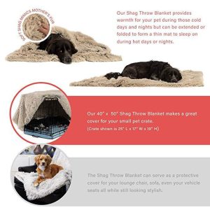 Dog Blankets - Long Plush Pet Dog Blankets Double Fluffy