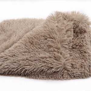 Dog Blankets - Long Plush Pet Dog Blankets Double Fluffy